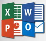 Office-Outllok, Word, Excel, PowerPoint